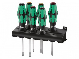 Wera 105622 Kraftform S/driver Set 6pc 2slt Spz 2ph £29.99